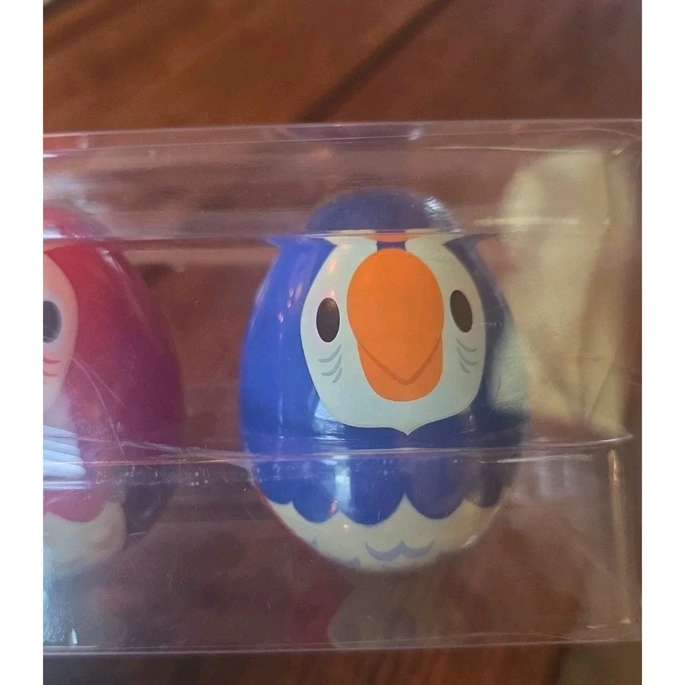 NIP-Disney Parks Collectibles -Enchanted Tiki Room Tiki Bird Easter EGG SET OF 4
